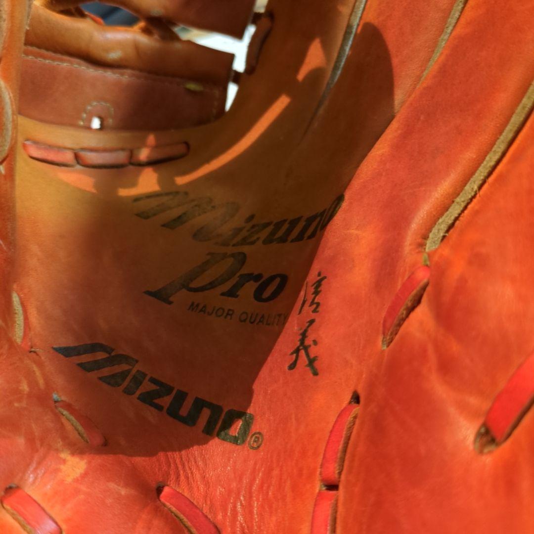 坪田信義名人作　ミズノプロ　一般硬式用　グラブ