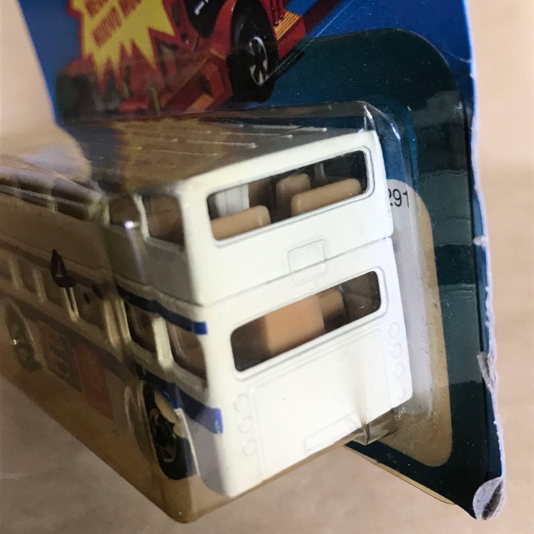 未開封　Hot Wheels Double Deck Bus バス ダイキャスト