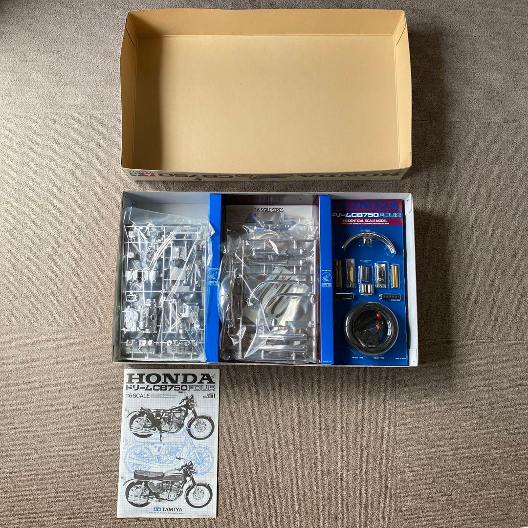 【未組立】TAMIYA ホンダCB750 FOUR プラモデル 1:6スケール