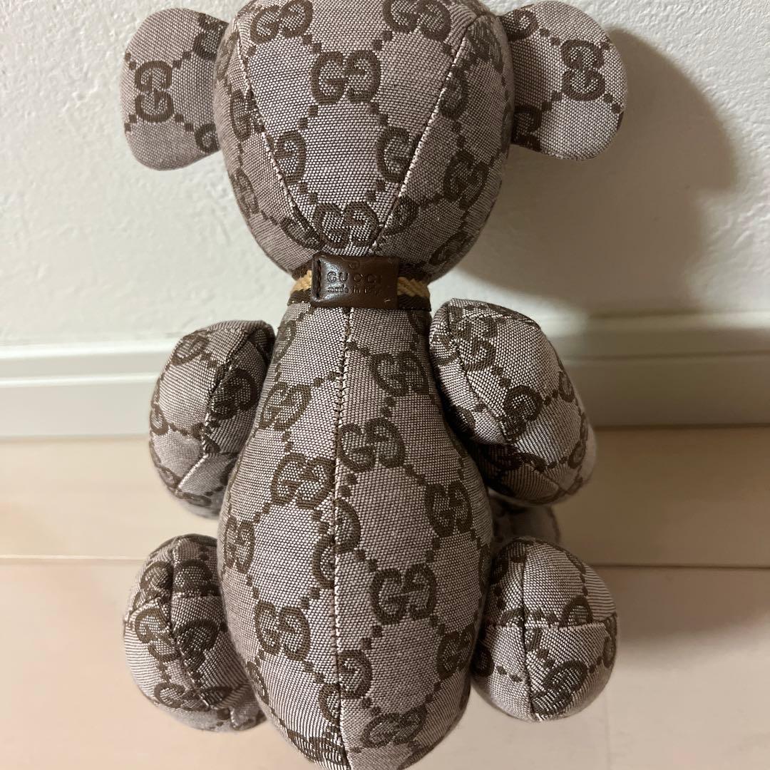 【期間限定お値下げ】GUCCI GGパターン テディベア