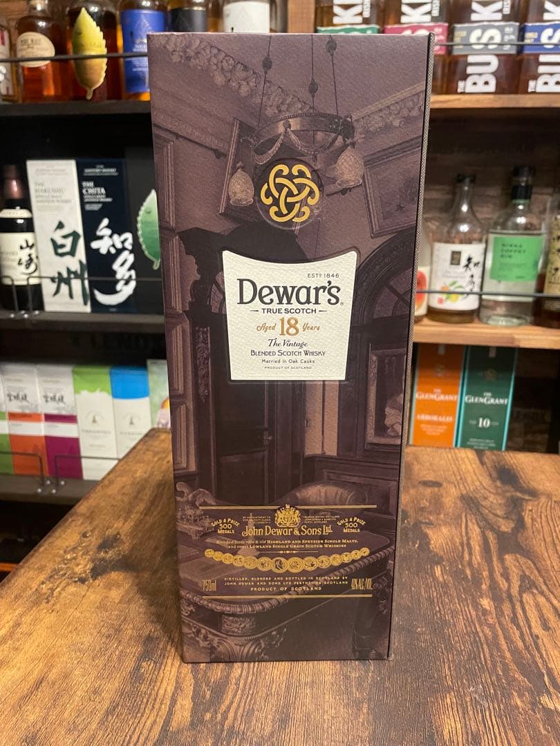 Dewar's 18年 ブレンデッドウイスキー 750ml