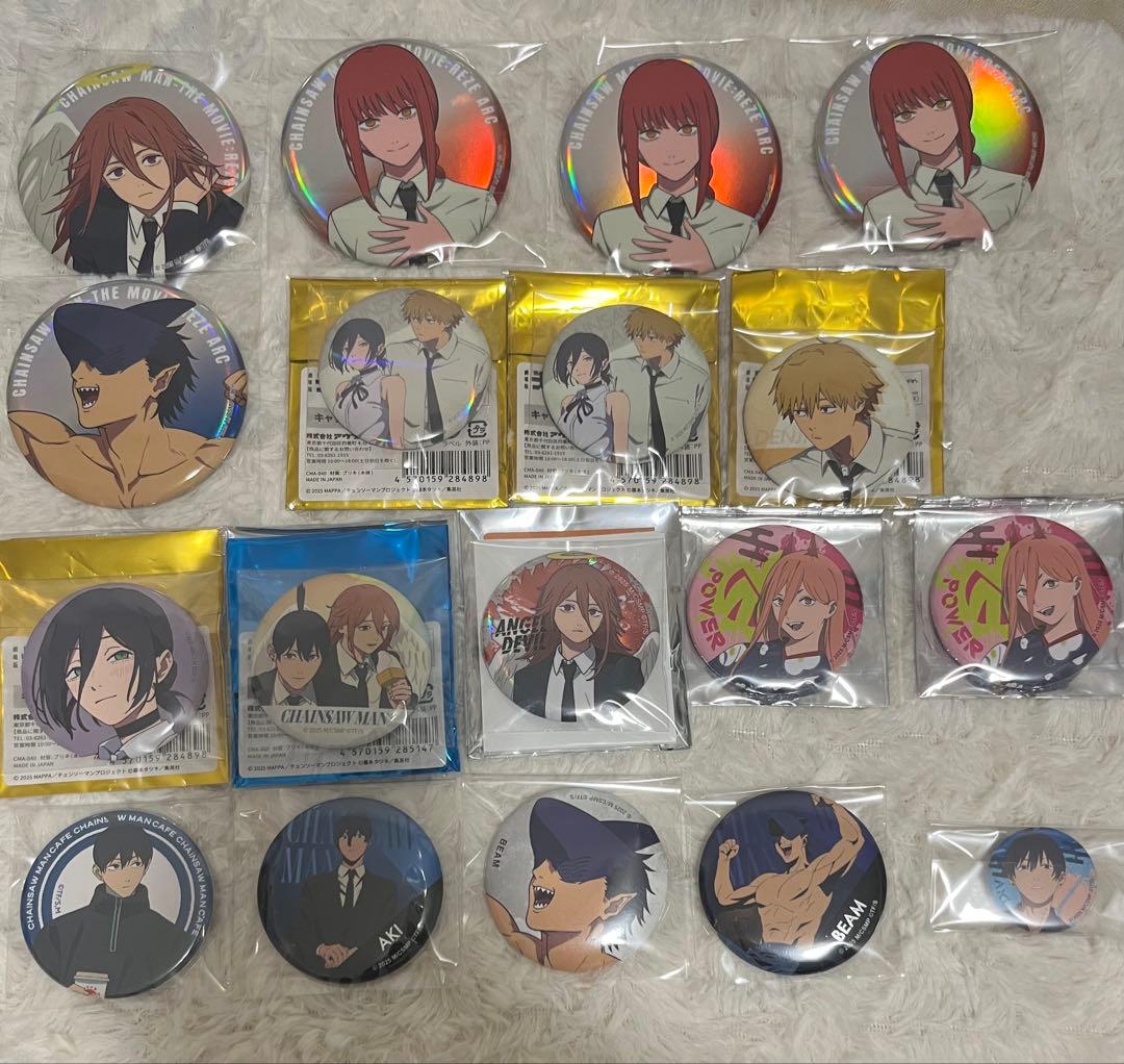 チェンソーマン レゼ編 グッズまとめ売り 缶バッジ アクスタ ポストカード 多数