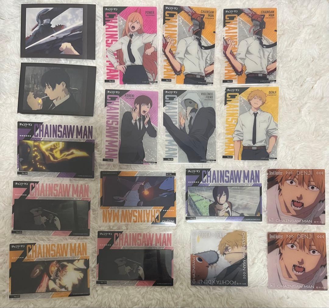 チェンソーマン レゼ編 グッズまとめ売り 缶バッジ アクスタ ポストカード 多数