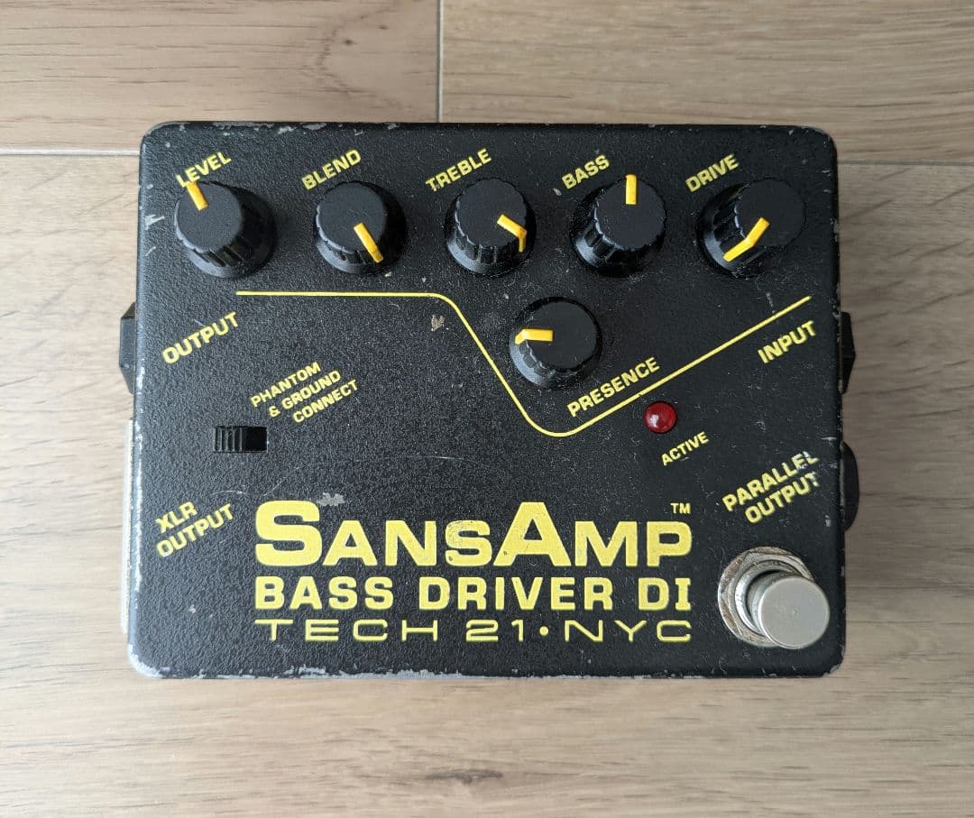 TECH 21 SANSAMP BASS D DI 初期型