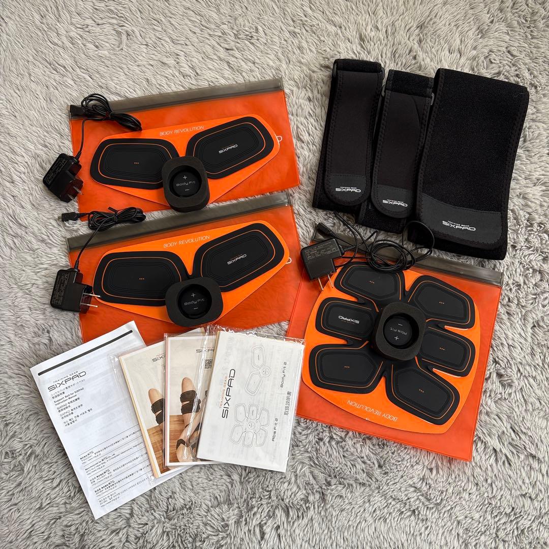 SIXPAD アブズフィット2 ボディフィット２×２　３台セット