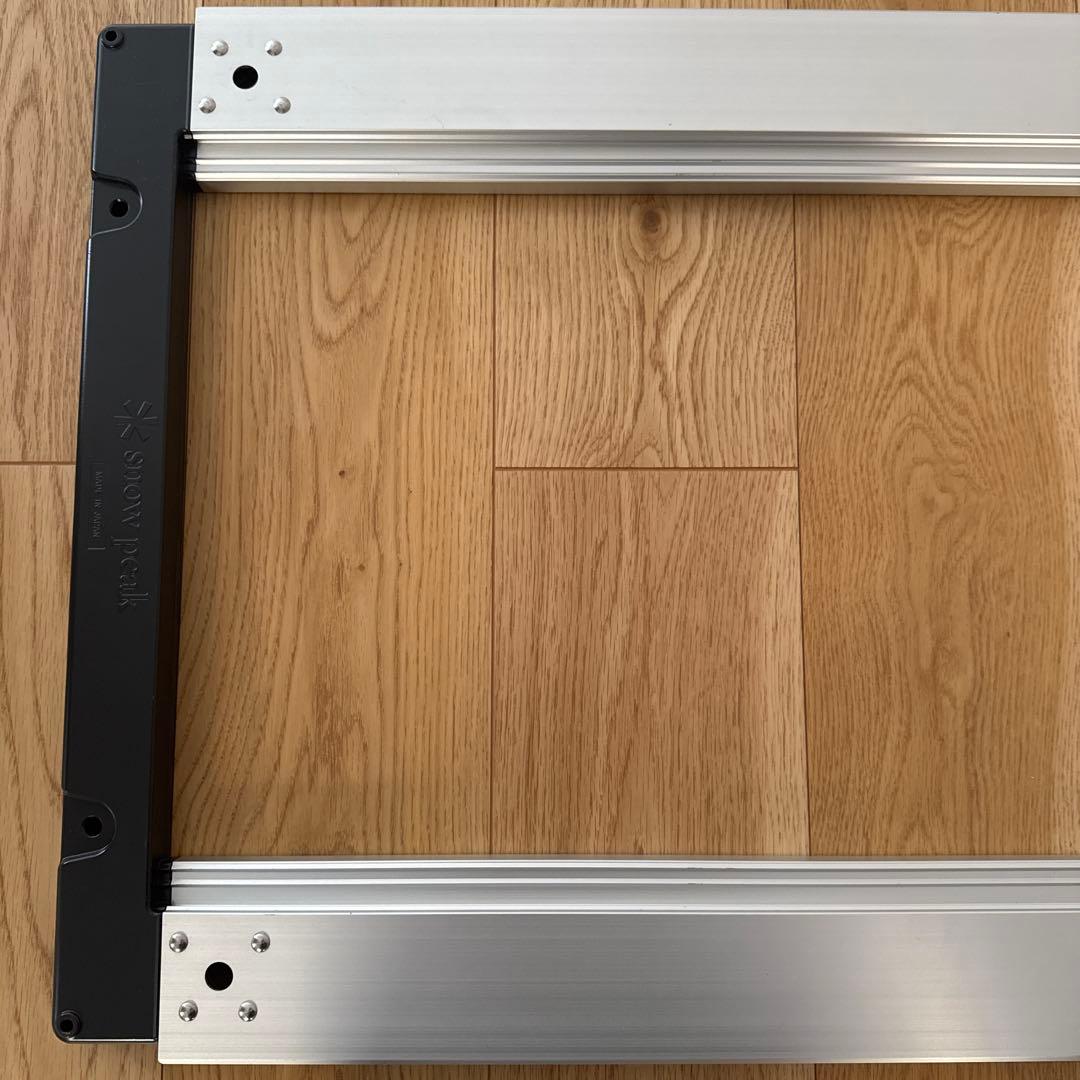 (さすらいのメカニックさん専用)IGTロング400脚4本ウッドテーブルW竹セット