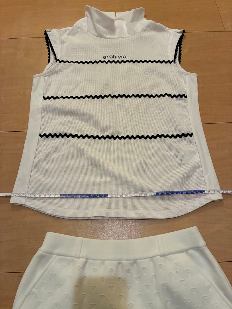 archivio ホワイト タートルネック セット