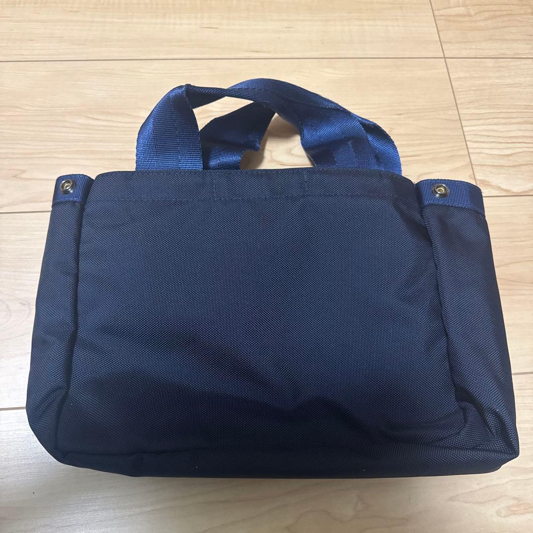 美品☆ブリーフィングバック　ネイビー