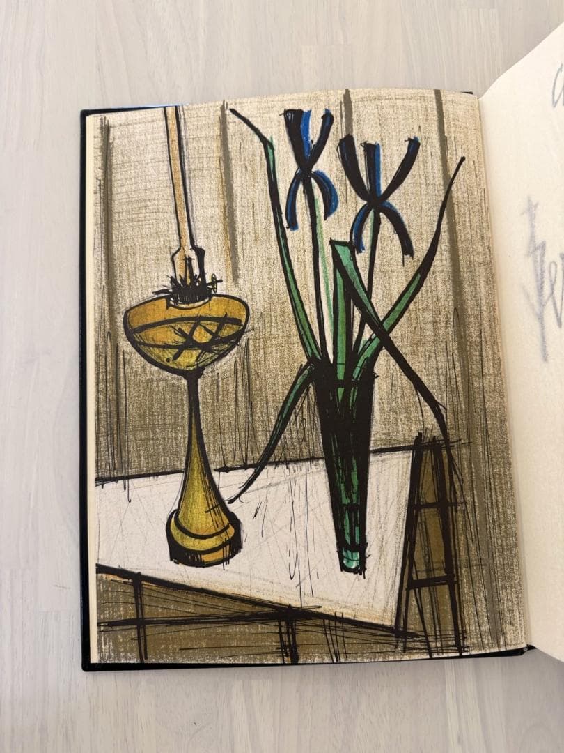 貴重　ベルナール・ビュッフェ　リトグラフ　画集　革装丁 新品同様　NO１