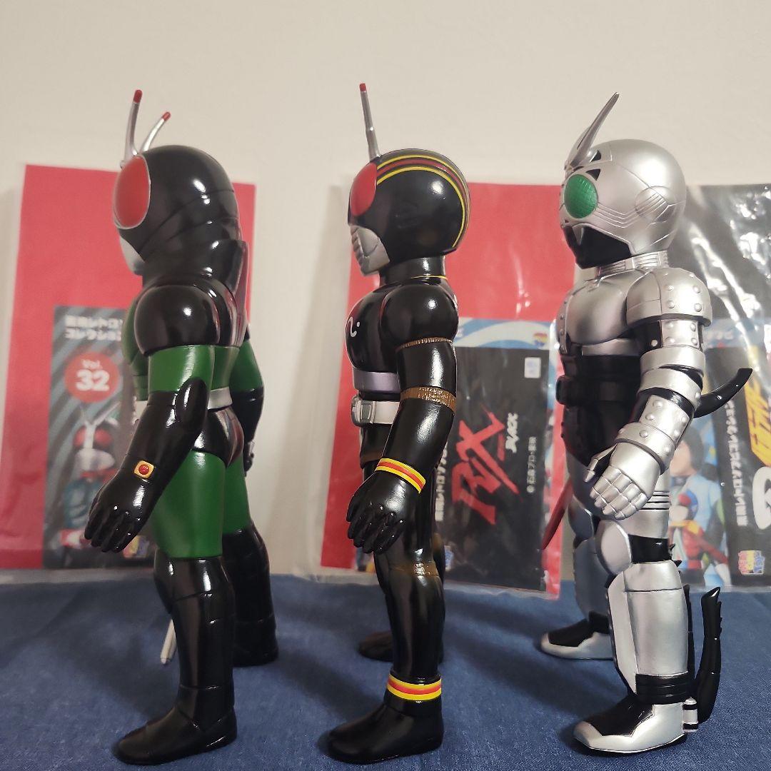 東映レトロソフビコレクション　　仮面ライダーブラック　RX シャドームーン