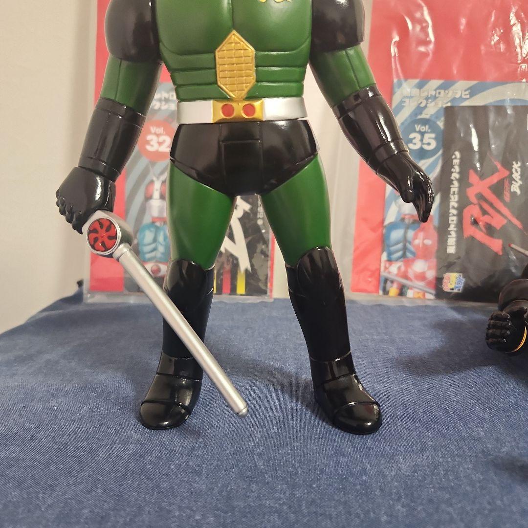 東映レトロソフビコレクション　　仮面ライダーブラック　RX シャドームーン