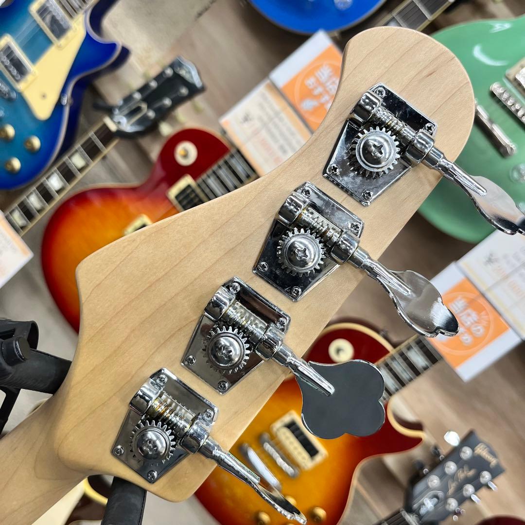 【11372】Bacchus WJB-330R ジャズベースタイプ ピンク