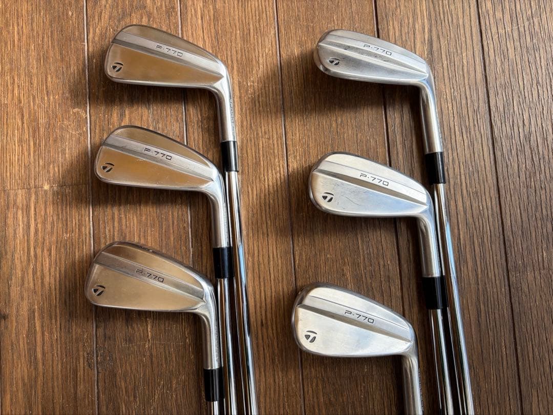 テーラーメイド P770 6本セット　モーダス120x メーカーカスタム