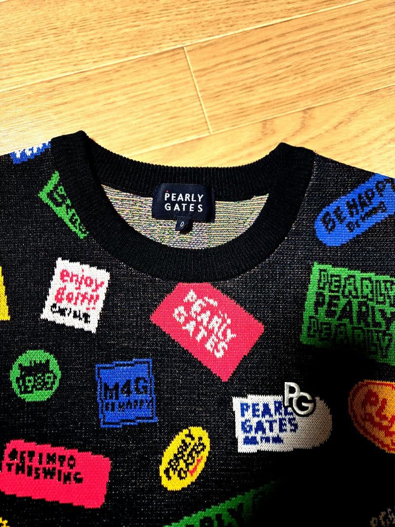 近年モデル❣️美品❣️PEARLY GATESパーリーゲイツニットセーター❣️0