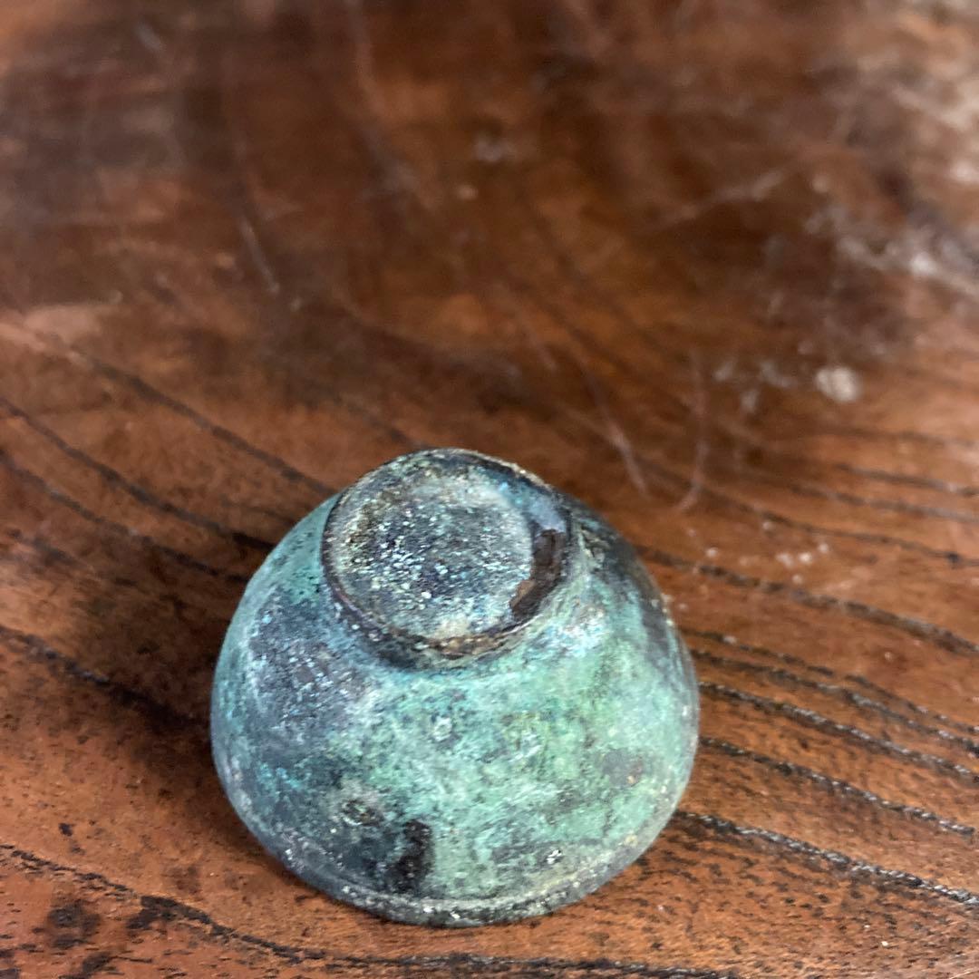 赤札閉店セール❗️【ギャラリー三益】古美術　唐代鍍金青銅盃