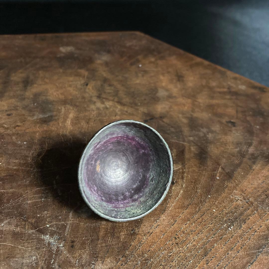 赤札閉店セール❗️【ギャラリー三益】古美術　唐代鍍金青銅盃