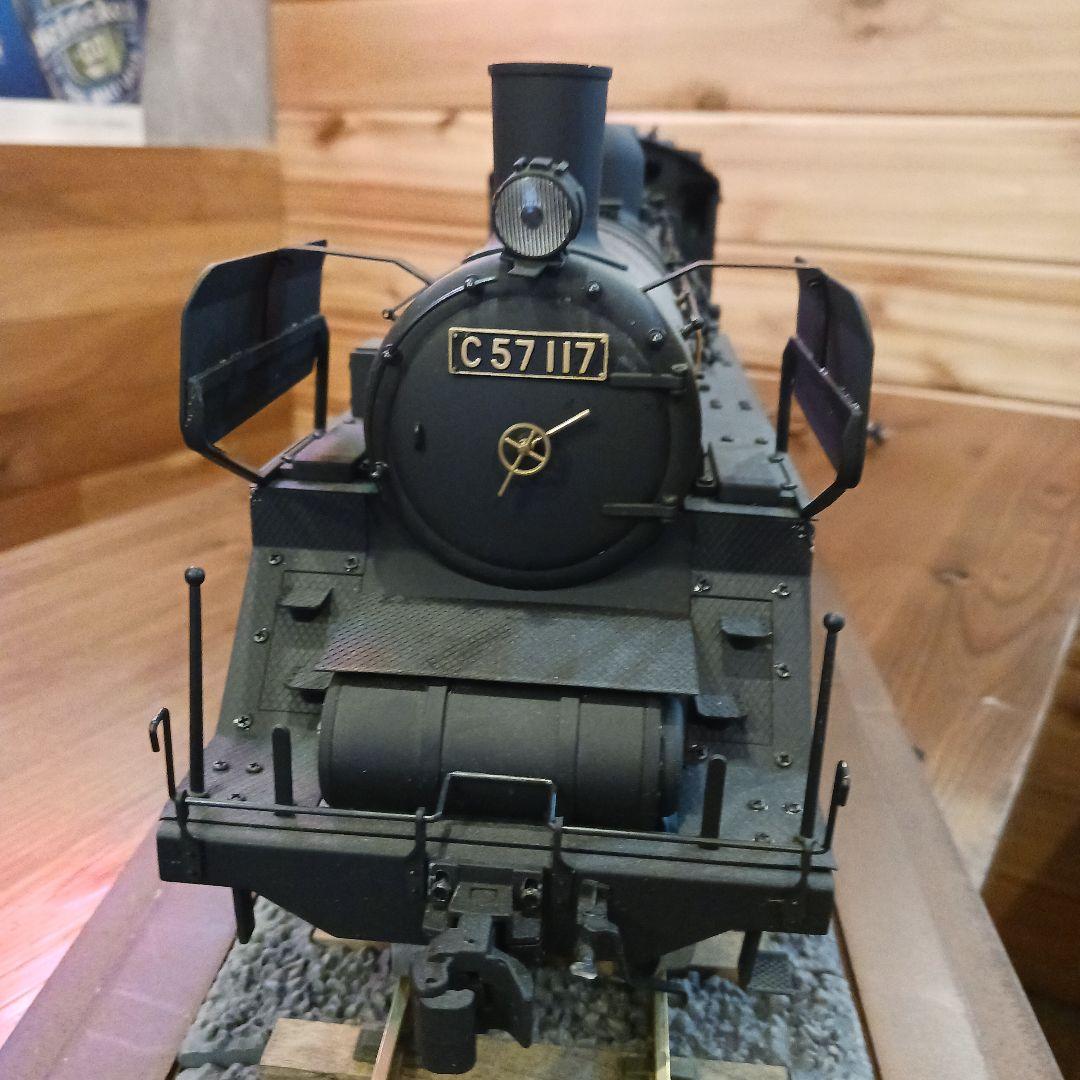 C57 スチーム機関車 C57117 模型