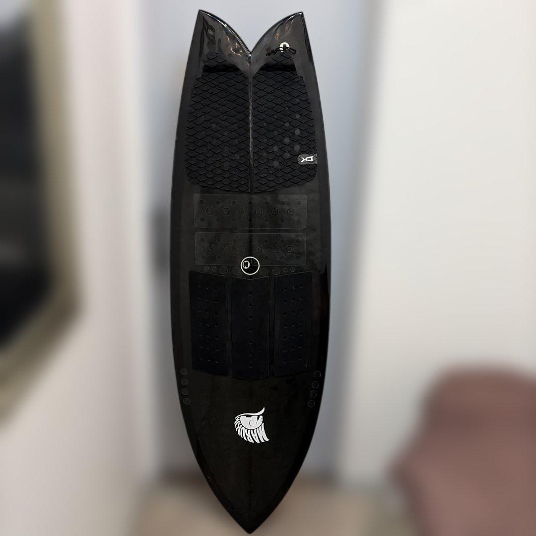 肉まん　訳ありNITROサーフボードレトロツイン5'8キャプテンフィン付き