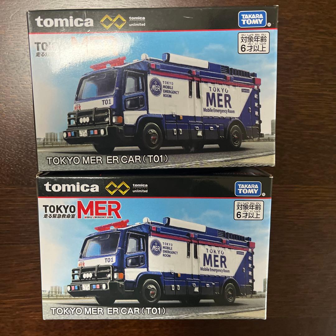 ミニカー TOMICA TOKYO MER ER CAR (T01)