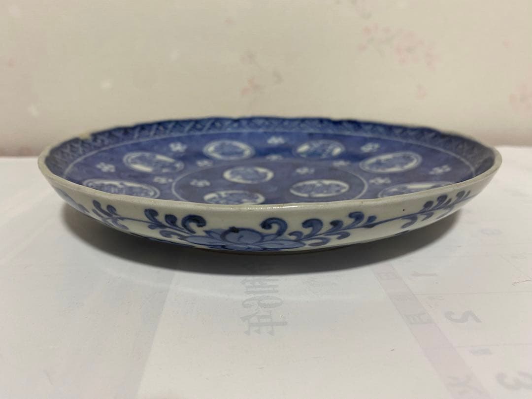 ⭐️中国陶磁 清時代 染付 壽字 吉祥文様 古玩 古美術品 珍物 骨董品