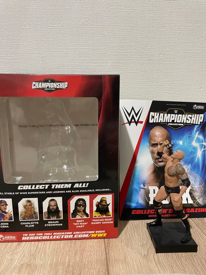 WWE Championship The Rock フィギュア