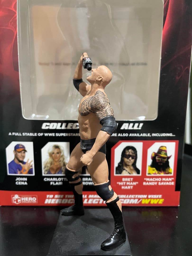 WWE Championship The Rock フィギュア