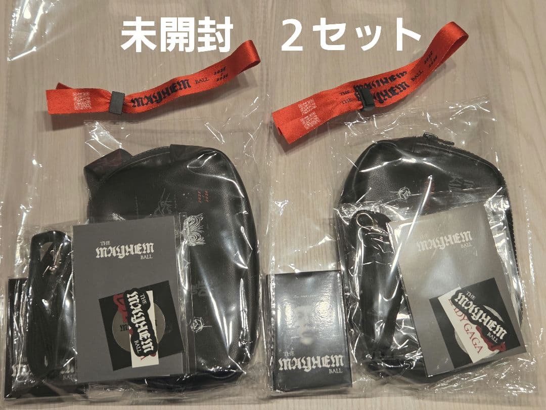 Lady Gaga Mayhem Ball VIP Silverグッズ ２セット