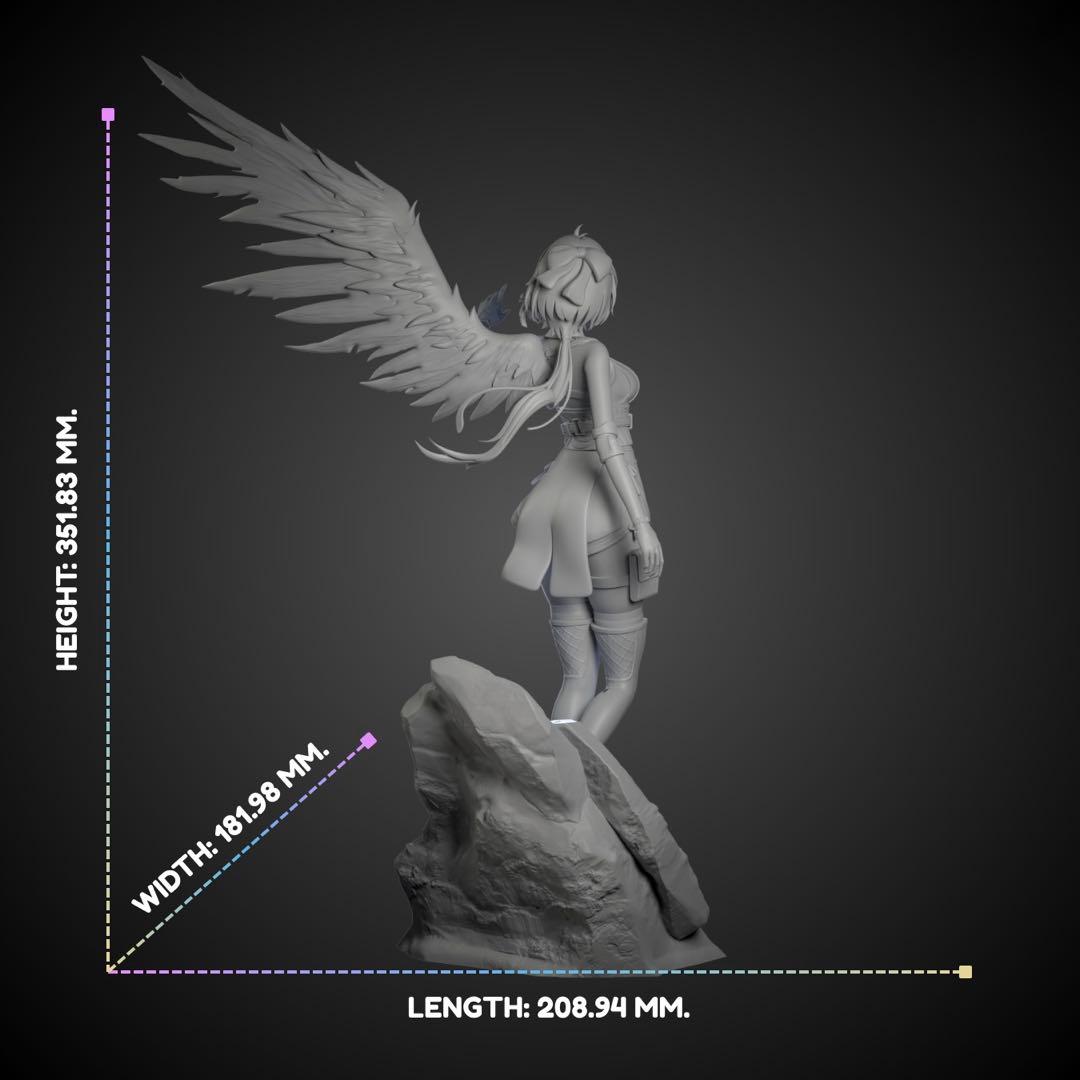 鳴潮　ウーファ　ガレージキット　美少女　美女　未塗装未組立　1/7 フィギュア