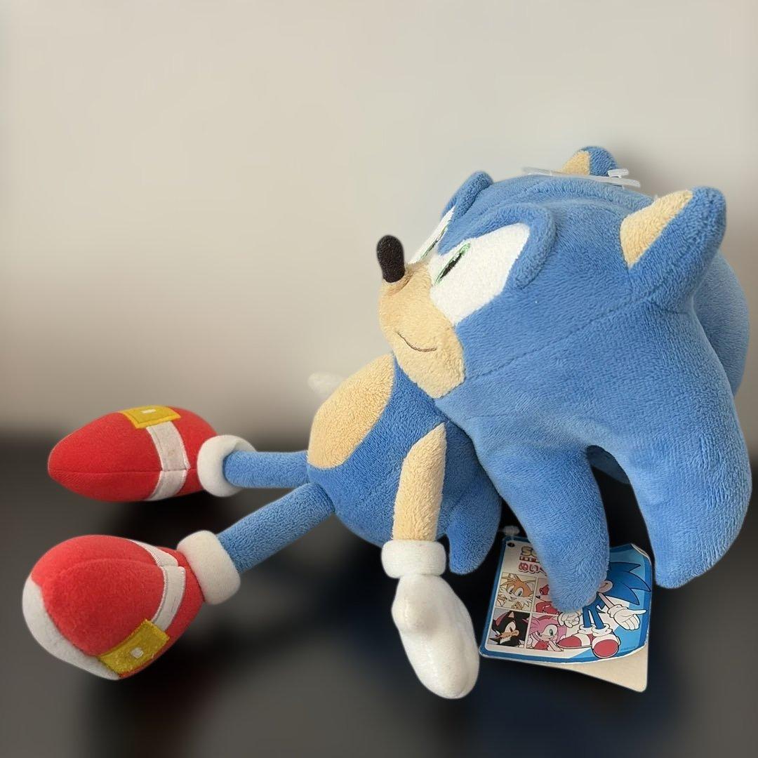 激レア　希少　ソニック ぬいぐるみ 三栄貿易
