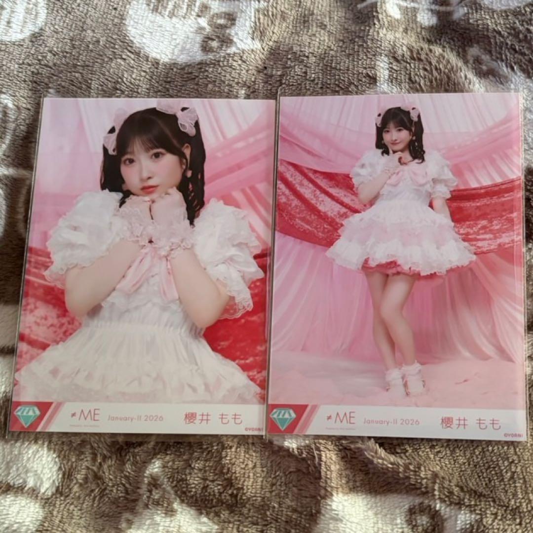 ａ*ｔ様 ≠ME ノイミー 櫻井もも 生写真 きゅんかわ人生 セミコンプ