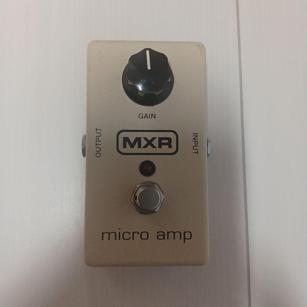 MXR micro amp エフェクター