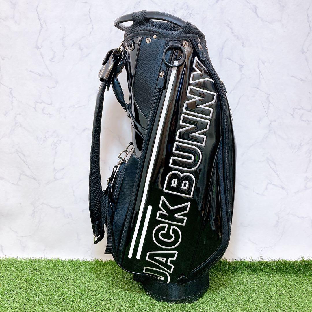 N パーリーゲイツ　ジャックバニー　ゴルフ　キャディバッグ　エナメル　9インチ