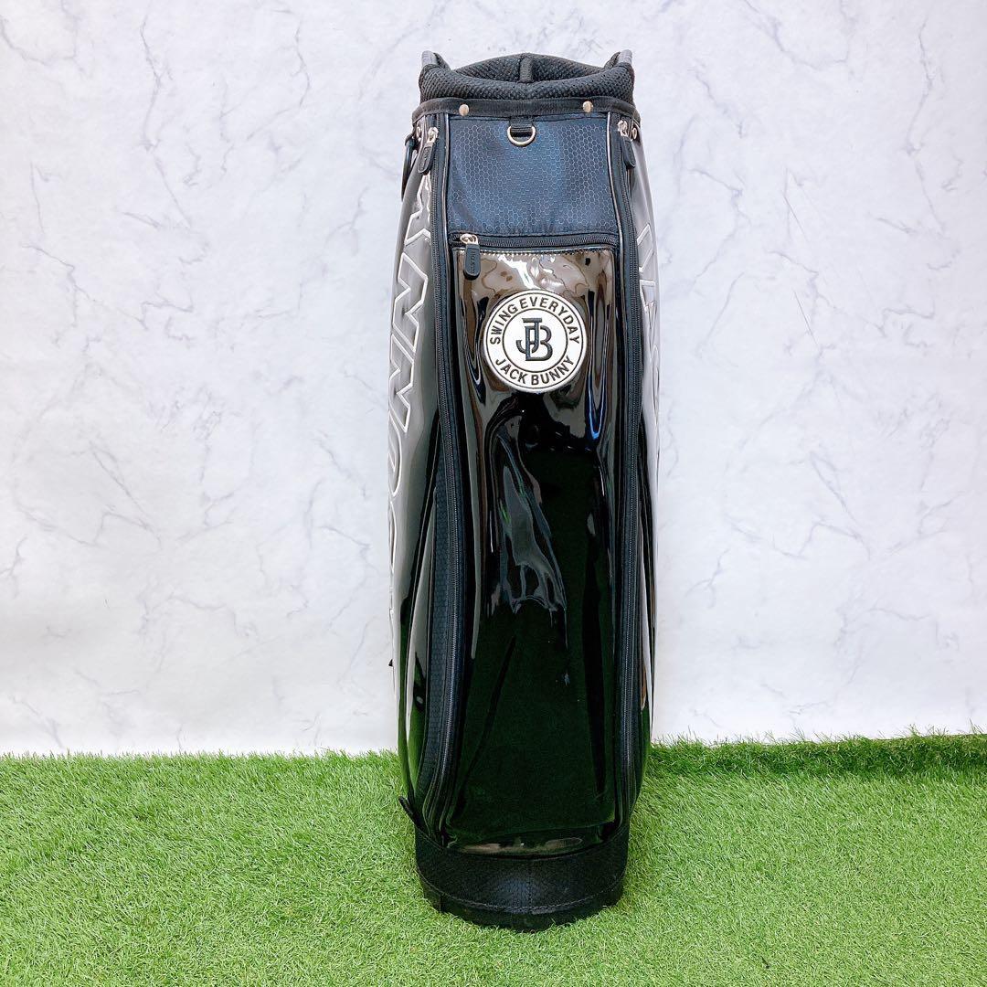N パーリーゲイツ　ジャックバニー　ゴルフ　キャディバッグ　エナメル　9インチ