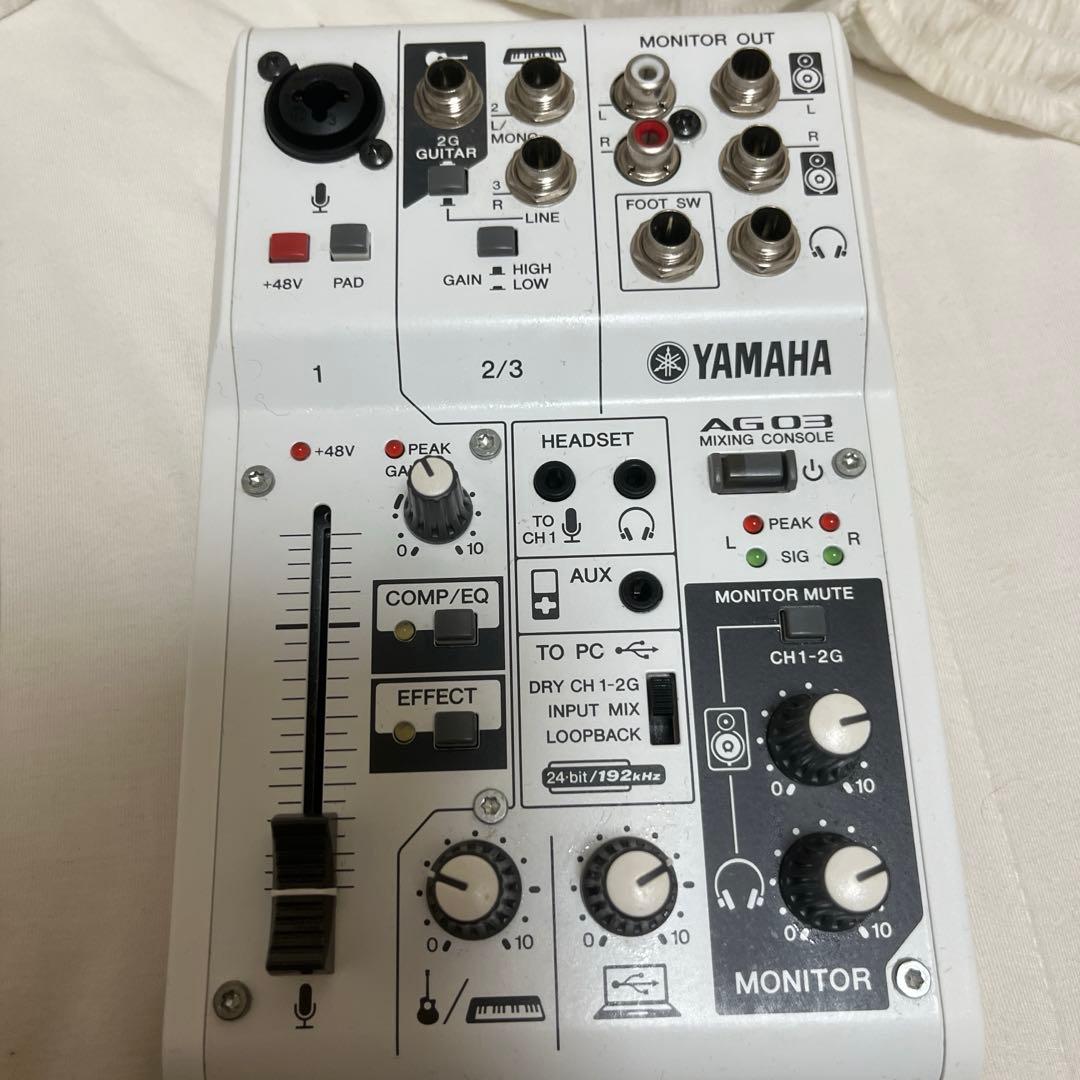 【配信者向け！】YAMAHA AG03 & AT2020 【激安2点セット】