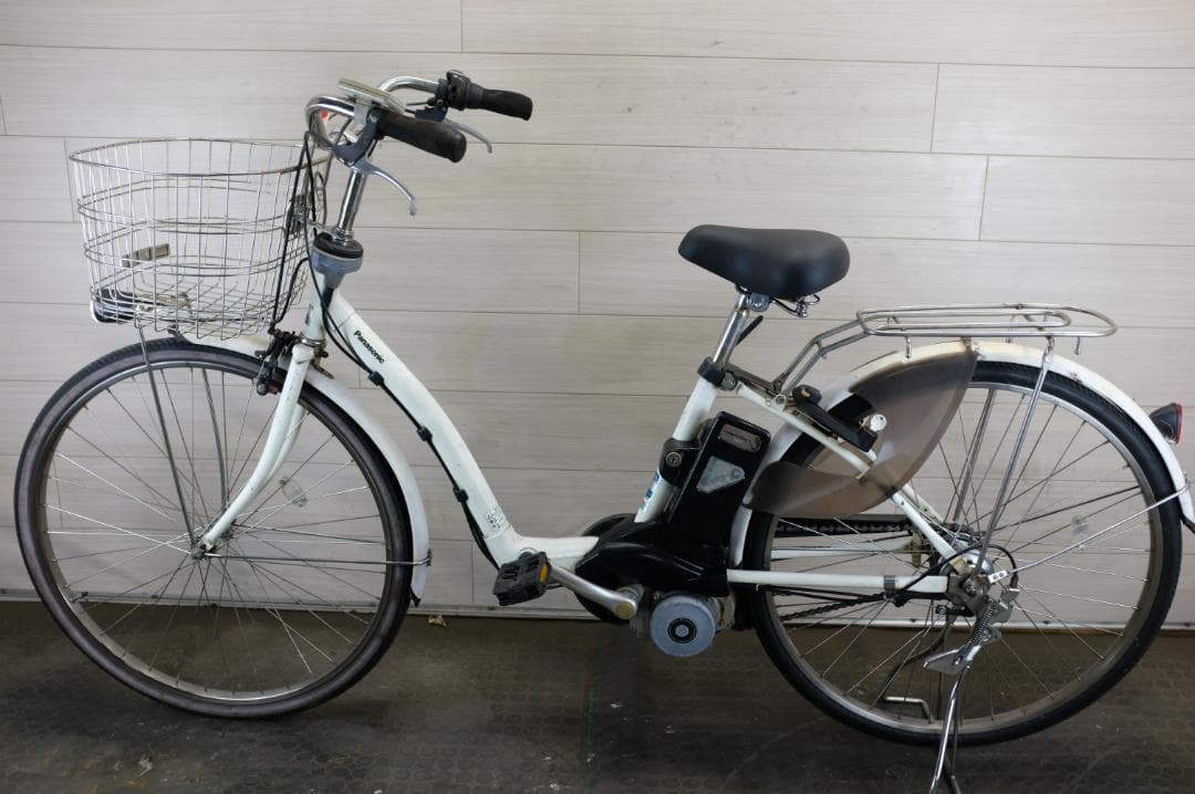電動自転車 パナソニック　26インチ　3段　6.6Ah（5点灯）充電器あり