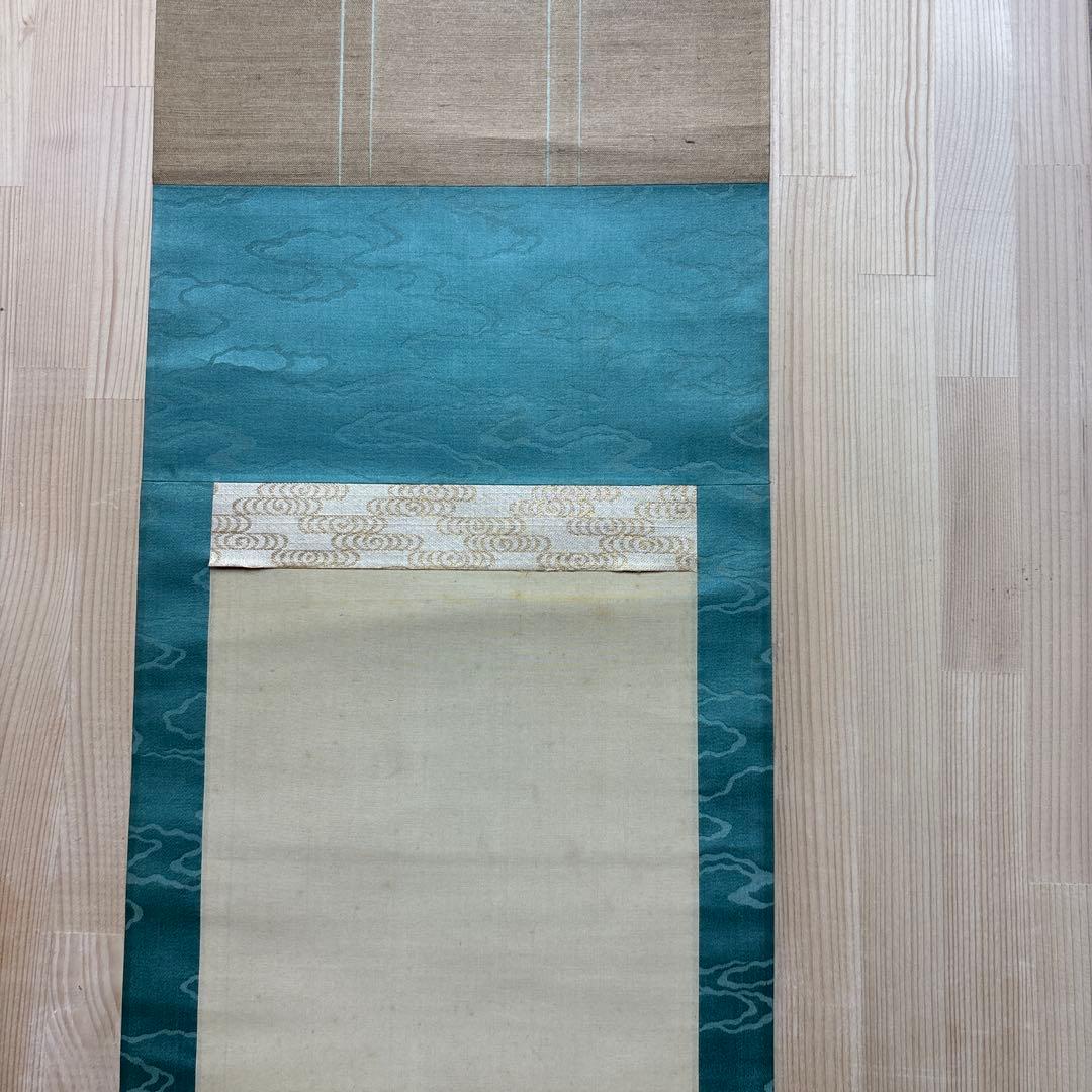 日本の伝統的な掛軸 大黒　恵比寿　0120o77