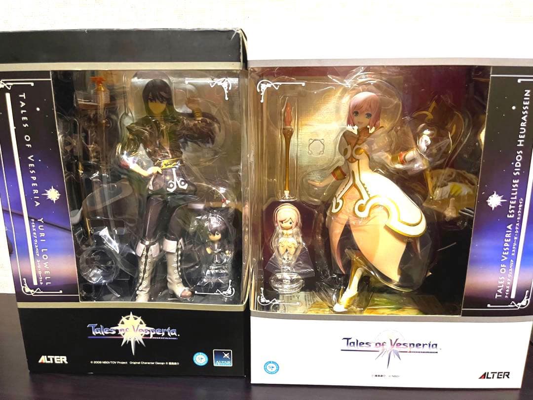 テイルズオブヴェスペリア ユーリ＆エステル 1/8スケールフィギュア