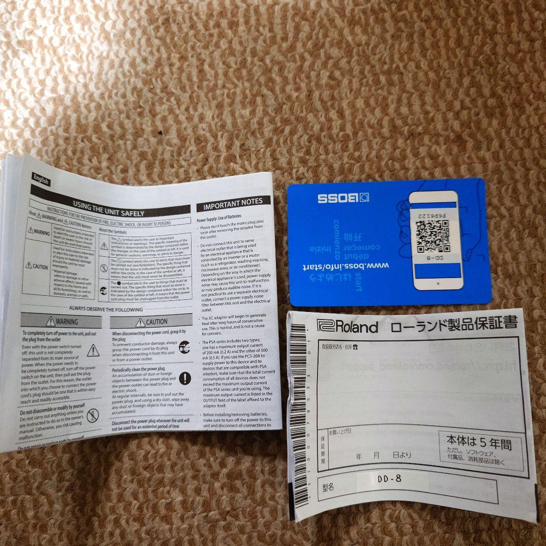 美品！BOSS Digital Delay DD-8