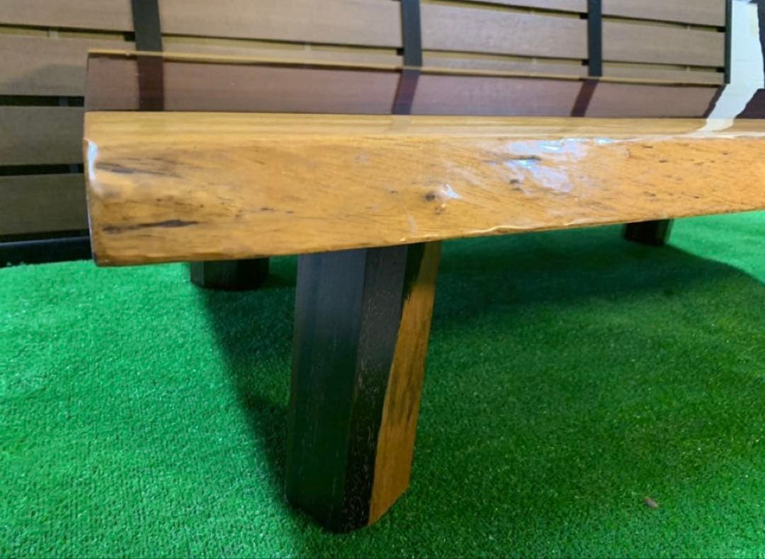 （中古品）　木製座卓 ダークブラウン。　配送なし、取りに来れる方のみ。