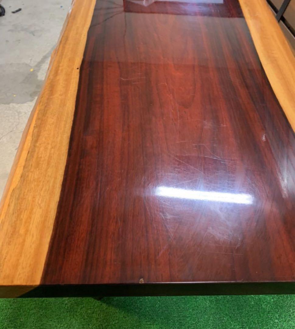 （中古品）　木製座卓 ダークブラウン。　配送なし、取りに来れる方のみ。