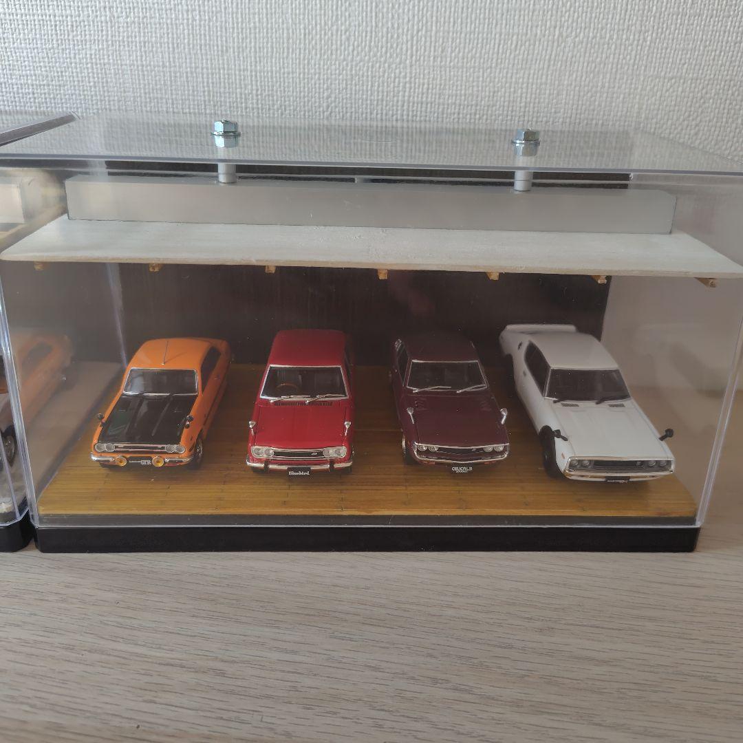 国産名車展示場風ジオラマ