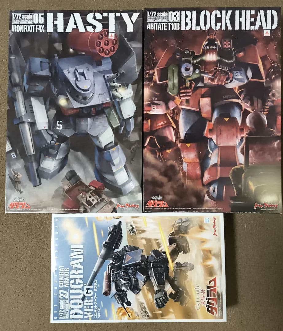 その他 1/72 ABITATE BLOCK HEAD & IRONFOOT HASTY