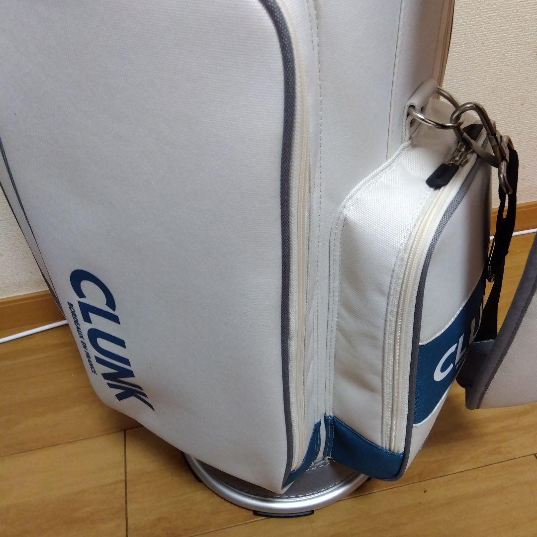 CLUNK 9インチ ゴルフバッグミニポーチ付きとヘッドカバー３点セット 新品