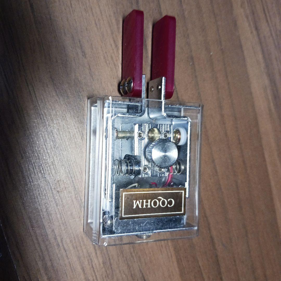 CQOHM アマチュア無線用CW新型パドル　　CW-MIN