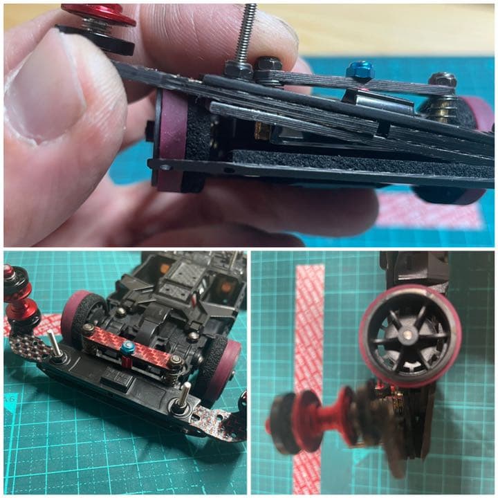 ミニ四駆完成品 MSフレキThunder shotフルカーボン