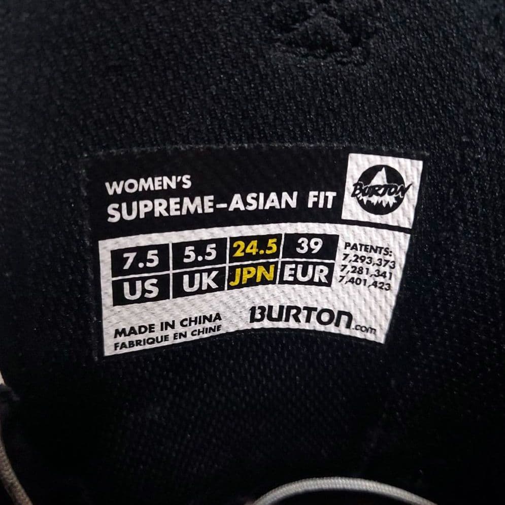 BURTON SUPREME 24.5 バートン スノーボードブーツ サプリーム