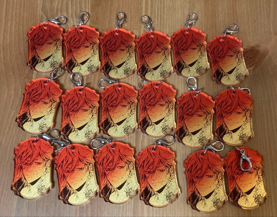 天野明展　家庭教師ヒットマンREBORN ディーノ　アクリルチャーム 18個