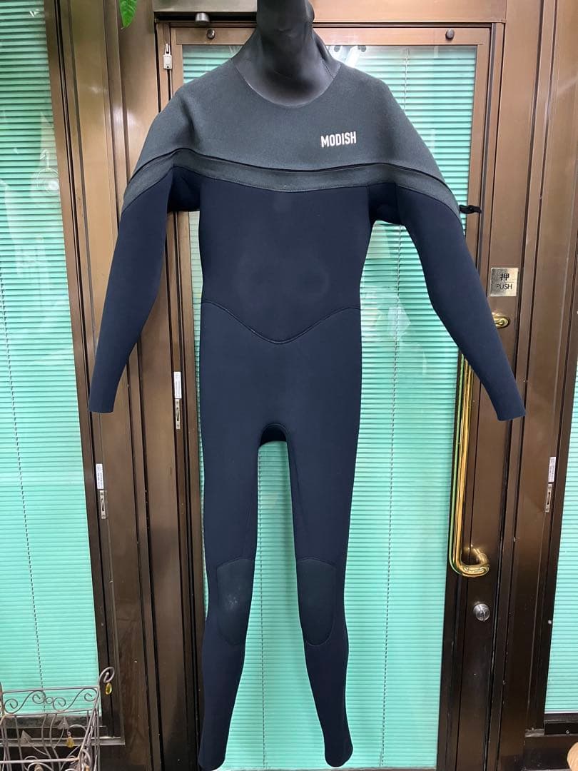 値下げ湘南発！国産MODISHウエットスーツＬサイズ　３ミリセミドライ起毛