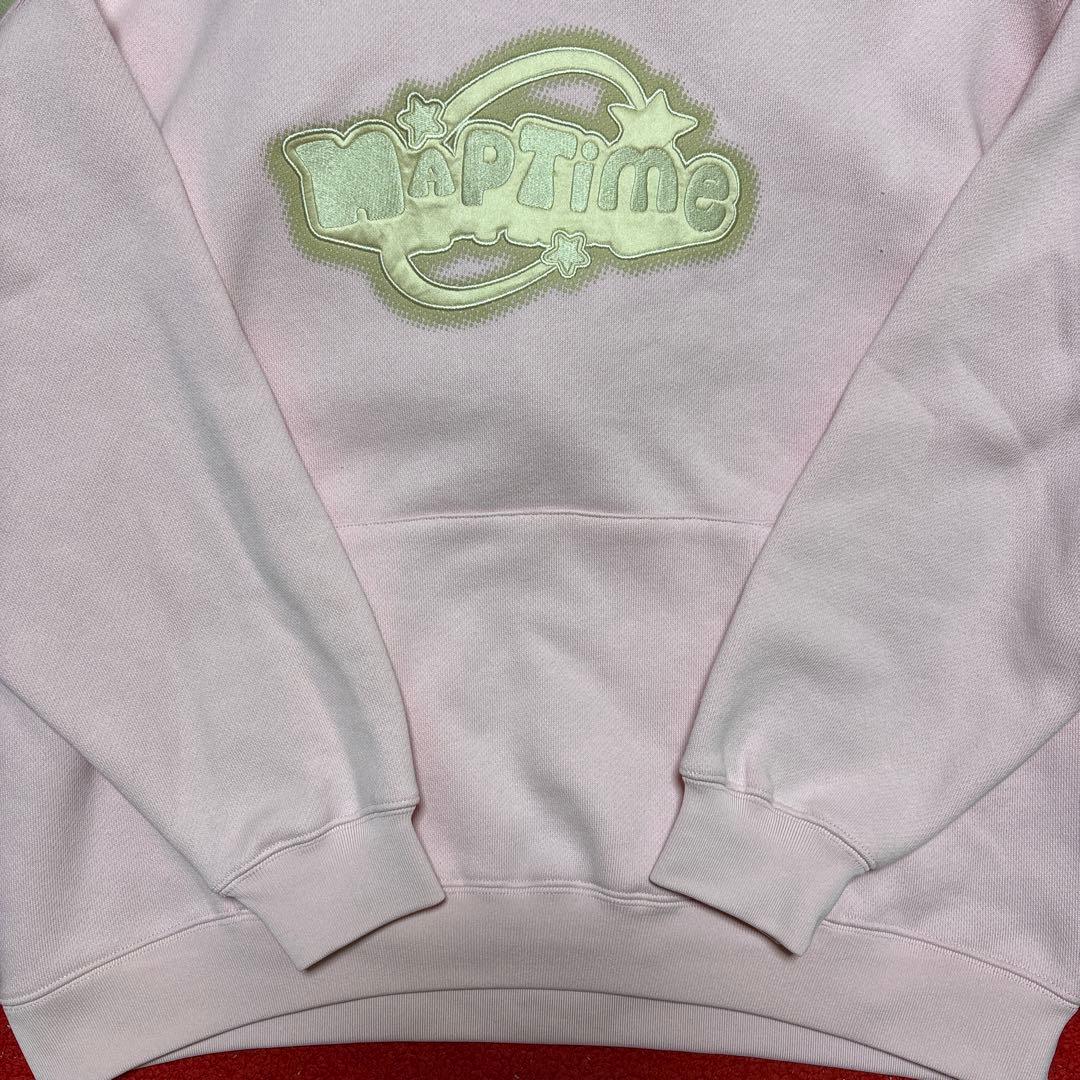 ナップタイム　naptime. Nissy 西島隆弘　スウェットパーカー　ピンク