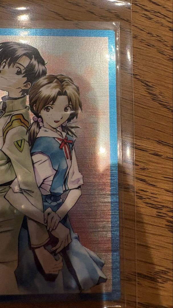 エヴァンゲリオン カードダスマスターズ 伊吹マヤ&洞木ヒカリ 通常箔 抽プレ